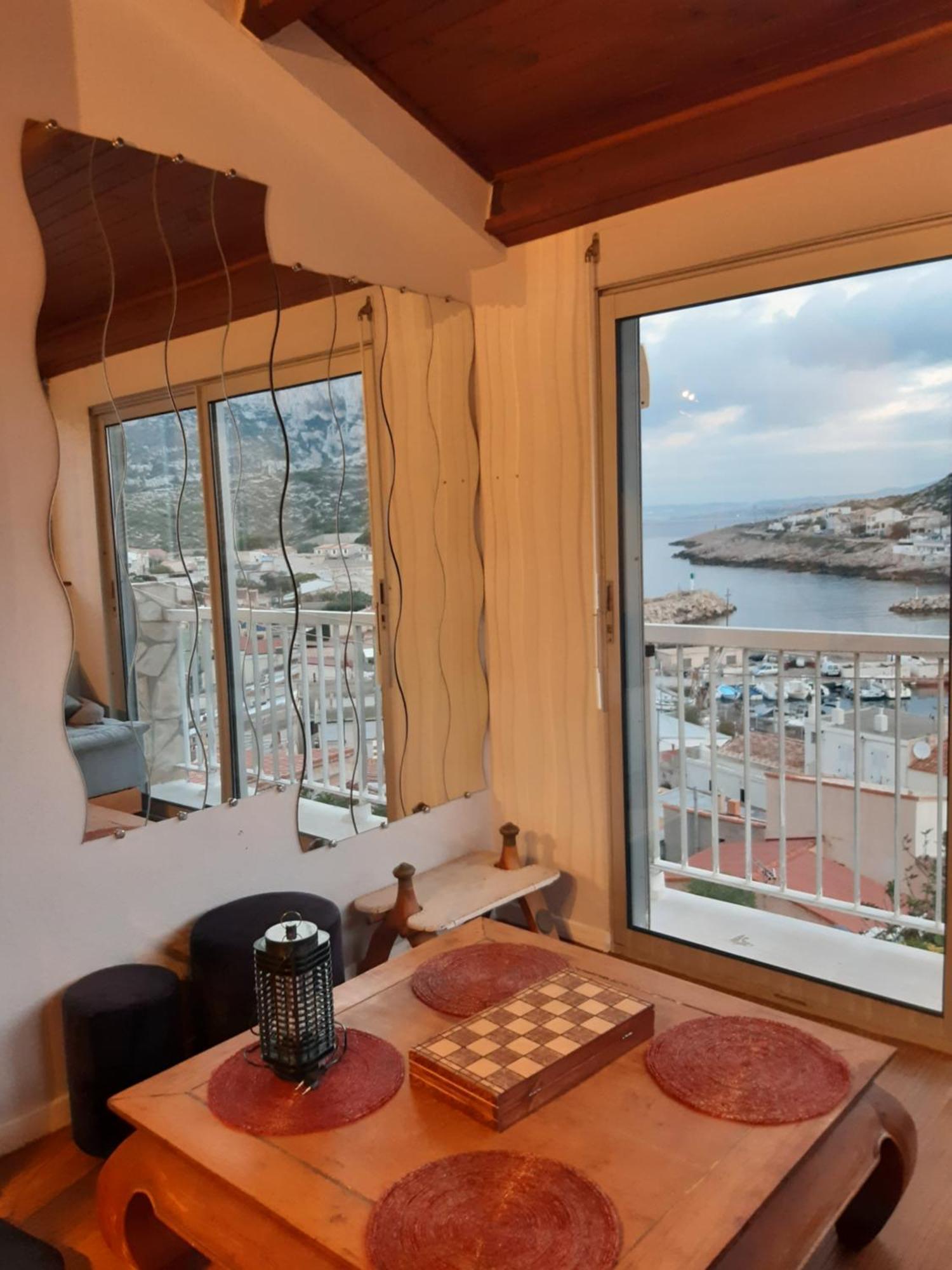Cabanon Vue Mer Et Calanques Les Goudes Marsylia Zewnętrze zdjęcie