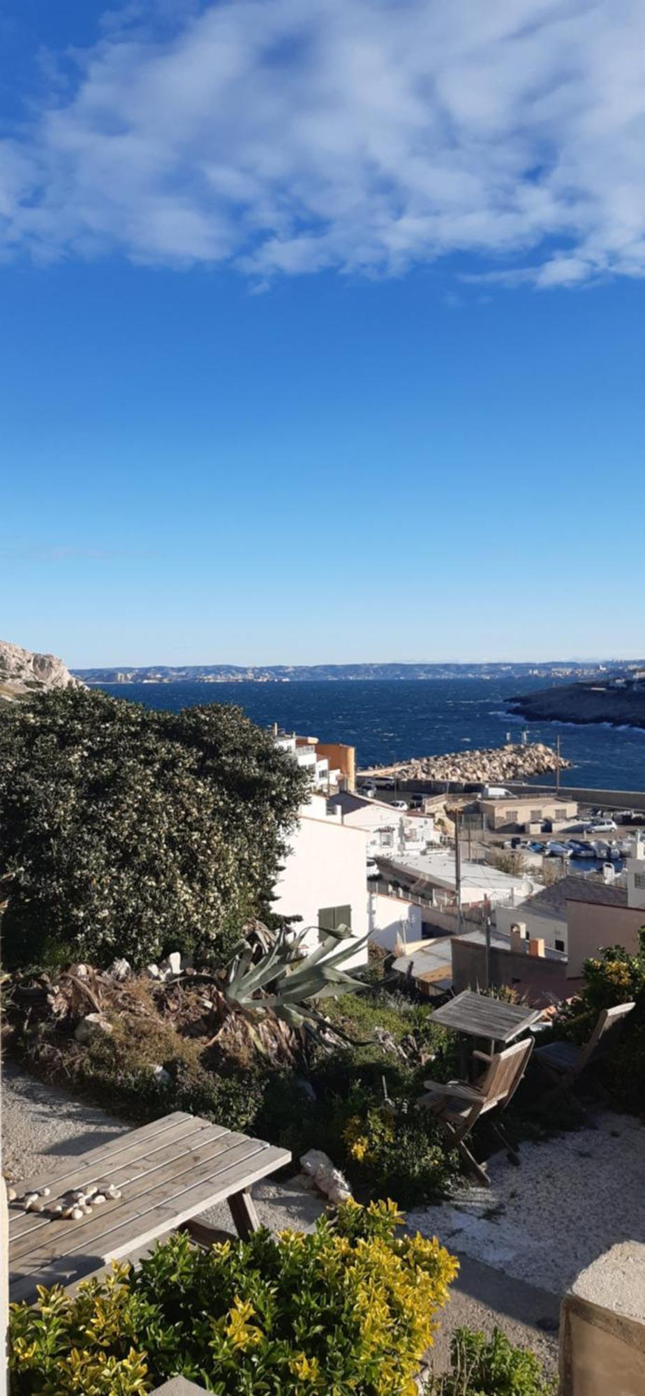 Cabanon Vue Mer Et Calanques Les Goudes Marsylia Zewnętrze zdjęcie