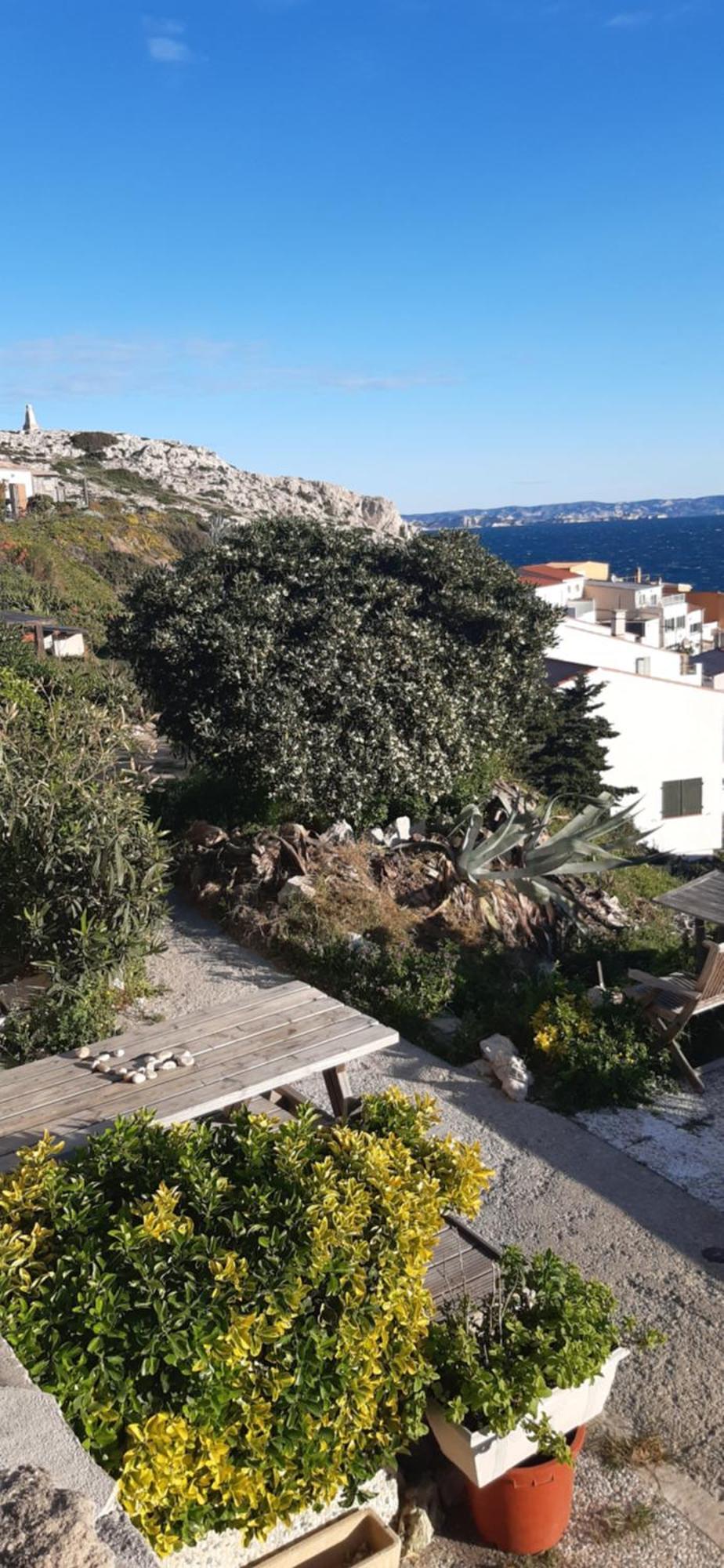 Cabanon Vue Mer Et Calanques Les Goudes Marsylia Zewnętrze zdjęcie