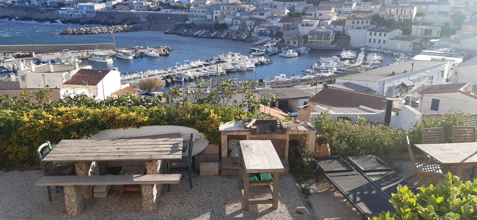 Cabanon Vue Mer Et Calanques Les Goudes Marsylia Zewnętrze zdjęcie