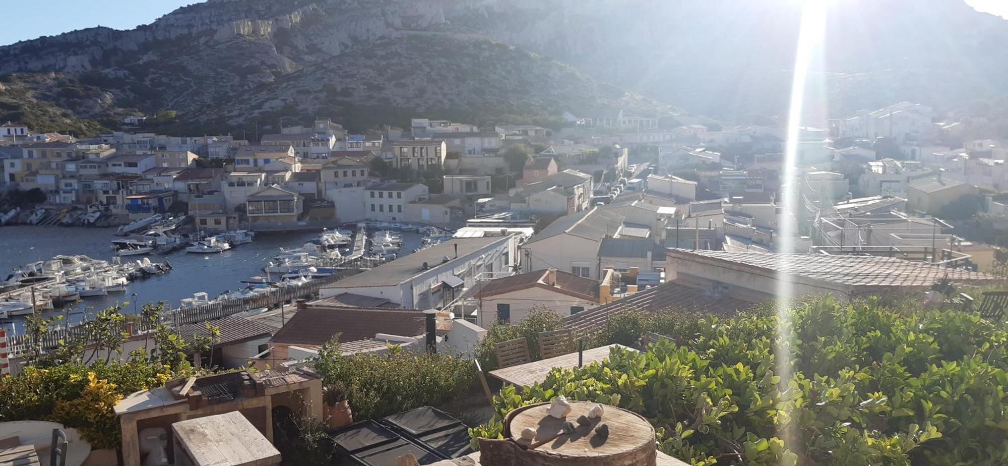 Cabanon Vue Mer Et Calanques Les Goudes Marsylia Zewnętrze zdjęcie
